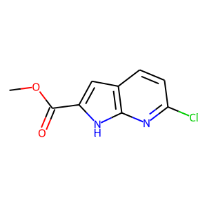 6-Chloro-1H-pyrrolo[2,3-b]pyridine-2-carboxylic acid methyl ester