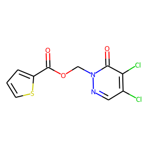 (4,5-DICHLORO-6-OXO-1,6-DIHYDROPYRIDAZIN-1-YL)METHYLTHIOPHENE-2-CARBOXYLATE