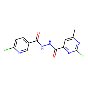 N'4-[(6-CHLORO-3-PYRIDYL)CARBONYL]-2-CHLORO-6-METHYLPYRIMIDINE-4-CARBOHYDRAZIDE