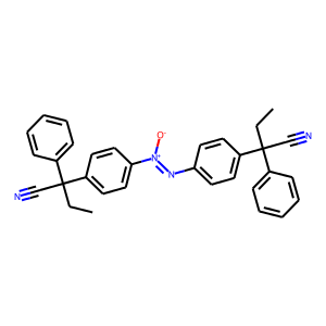 1,2-DI[4-(1-CYANO-1-PHENYLPROPYL)PHENYL]DIAZ-1-EN-1-IUM-1-OLATE