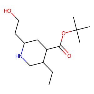 (2R,4R,5S)-tert-butyl5-ethyl-2-(2-hydroxyethyl)piperidine-4-carboxylate