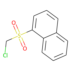 1-[(chloromethyl)sulfonyl]naphthalene