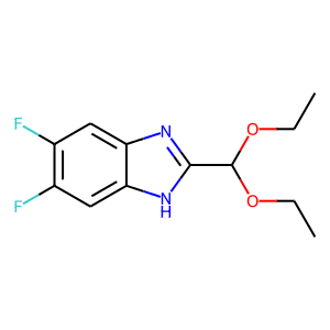 2-(diethoxymethyl)-5,6-difluoro-1H-benzo[d]imidazole