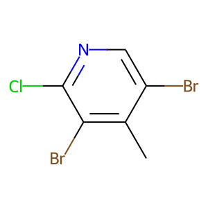 3,5-dibromo-2-chloro-4-methylpyridine