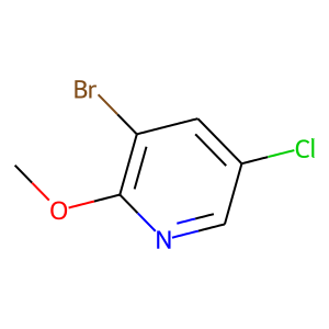 3-bromo-5-chloro-2-methoxypyridine