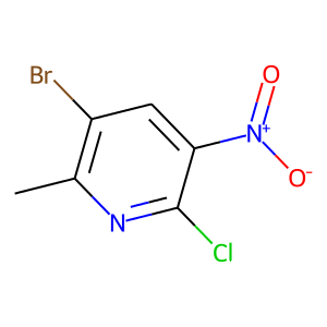 3-bromo-6-chloro-2-methyl-5-nitropyridine