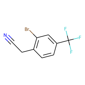 2-[2-Bromo-4-(trifluoromethyl)phenyl]acetonitrile