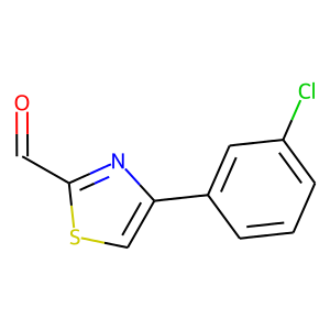 4-(3-chlorophenyl)-2-thiazolecarboxaldehyde