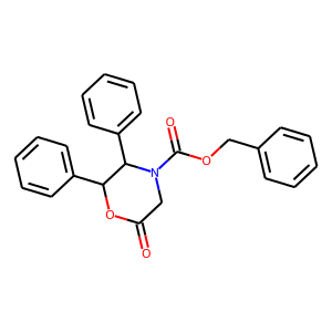 Benzyl(2S,3R)-(+)-6-oxo-2,3-diphenyl-4-morpholinecarboxylate