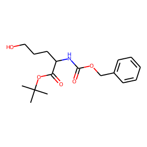 L-Norvaline,5-hydroxy-N-[(phenylmethoxy)carbonyl]-,1,1-dimethylethyl ester