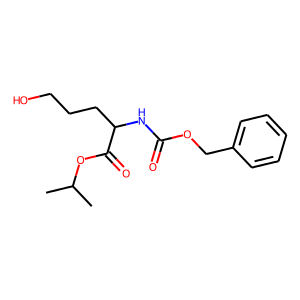 L-Norvaline,5-hydroxy-N-[(phenylmethoxy)carbonyl]-,1-methylethyl ester