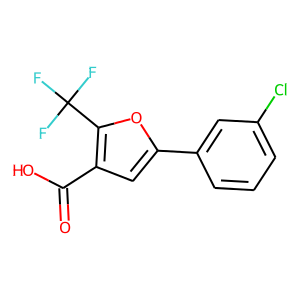 5-(3-CHLOROPHENYL)-2-(TRIFLUOROMETHYL)-3-FUROIC ACID