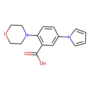 2-MORPHOLINO-5-(1H-PYRROL-1-YL)BENZOIC ACID