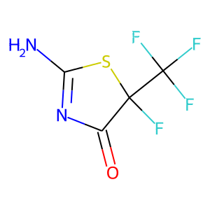 2-AMINO-5-FLUORO-5-(TRIFLUOROMETHYL)-4,5-DIHYDRO-1,3-THIAZOL-4-ONE