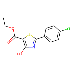 ETHYL2-(4-CHLOROPHENYL)-4-HYDROXY-1,3-THIAZOLE-5-CARBOXYLATE