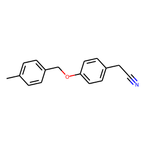 2-(4-[(4-METHYLBENZYL)OXY]PHENYL)ACETONITRILE