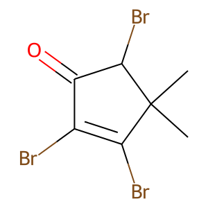 2,3,5-TRIBROMO-4,4-DIMETHYLCYCLOPENT-2-EN-1-ONE