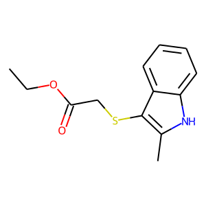 ETHYL2-[(2-METHYL-1H-INDOL-3-YL)THIO]ACETATE