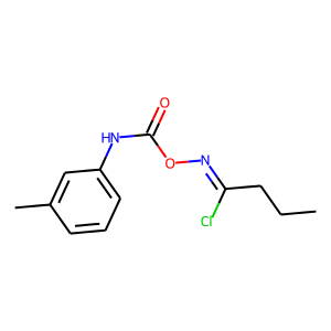 N-[(3-TOLUIDINOCARBONYL)OXY]BUTANIMIDOYLCHLORIDE