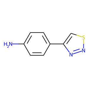 4-(1,2,3-THIADIAZOL-4-YL)ANILINE