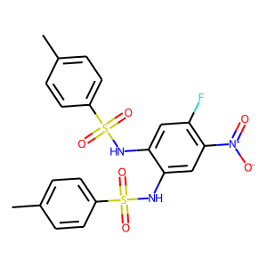 1,2-DITOSYLAMINO-4-FLUORO-5-NITROBENZENE