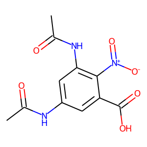 3,5-BIS(ACETYLAMINO)-2-NITRO-BENZOIC ACID