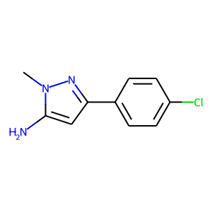 3-(4-CHLOROPHENYL)-1-METHYL-1H-PYRAZOL-5-AMINE