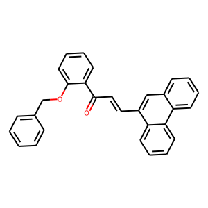 1-[2-(BENZYLOXY)PHENYL]-3-(9-PHENANTHRYL)PROP-2-EN-1-ONE