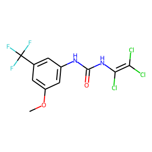 N-[3-METHOXY-5-(TRIFLUOROMETHYL)PHENYL]-N'-(1,2,2-TRICHLOROVINYL)UREA