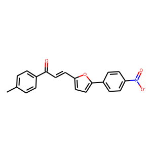 1-(4-METHYLPHENYL)-3-[5-(4-NITROPHENYL)-2-FURYL]PROP-2-EN-1-ONE