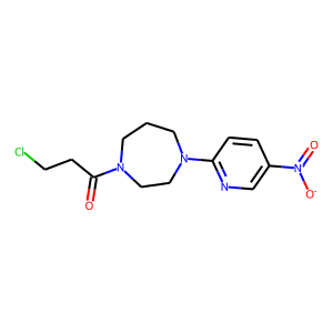 3-CHLORO-1-[4-(5-NITROPYRIDIN-2-YL)-1,4-DIAZEPAN-1-YL]PROPAN-1-ONE