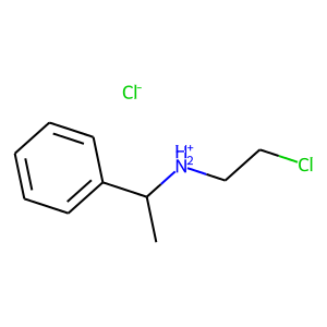 (2-CHLOROETHYL)(1-PHENYLETHYL)AMMONIUMCHLORIDE