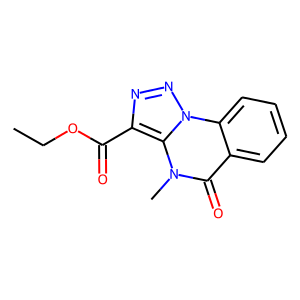 ETHYL4-METHYL-5-OXO-4,5-DIHYDRO[1,2,3]TRIAZOLO[1,5-A]QUINAZOLINE-3-CARBOXYLATE