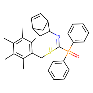 2,3,4,5,6-PENTAMETHYLBENZYLN-BICYCLO[2.2.1]HEPT-5-EN-2-YLOXO(DIPHENYL)PHOSPHORANECARBOXIMIDOTHIOATE