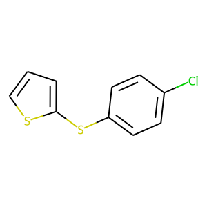 2-[(4-CHLOROPHENYL)THIO]THIOPHENE