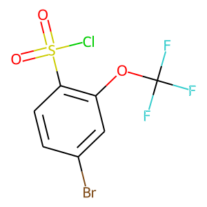 4-BROMO-2-(TRIFLUOROMETHOXY)BENZENE-1-SULFONYLCHLORIDE