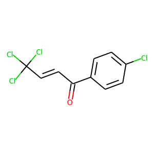 4,4,4-TRICHLORO-1-(4-CHLOROPHENYL)BUT-2-EN-1-ONE