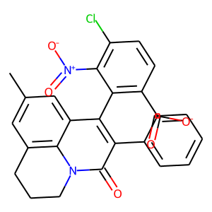 9-METHYL-5-OXO-6-PHENYL-2,3-DIHYDRO-1H,5H-PYRIDO[3,2,1-IJ]QUINOLIN-7-YL4-CHLORO-3-NITROBENZOATE