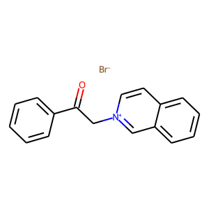 2-ISOQUINOLINIUM-2-YL-1-PHENYLETHAN-1-ONEBROMIDE