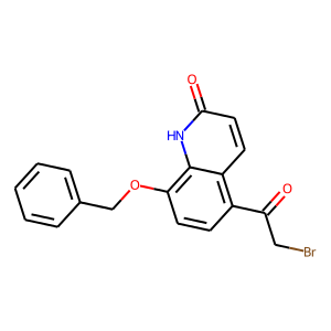 8-BENZYLOXY-5-(2-BROMO-ACETYL)-1H-QUINOLIN-2-ONE