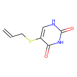 5-(2-PPROPENYLTHIO)-2,4(1H,3H)-PYRIMIDINEDIONE