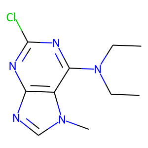 2-Chloro-N6,N6-diethyl-7-methyl-adenine