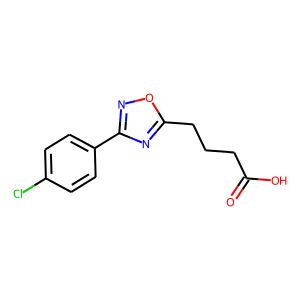 4-[3-(4-CHLOROPHENYL)-1,2,4-OXADIAZOL-5-YL]BUTANOIC ACID