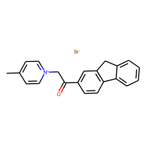 1-(9H-2-FLUORENYL)-2-(4-METHYL-1-PYRIDINIUMYL)-1-ETHANONEBROMIDE