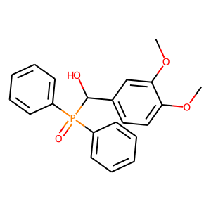 (3,4-DIMETHOXYPHENYL)(DIPHENYLPHOSPHORYL)METHANOL