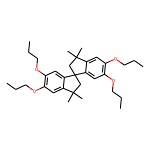 Tetramethyltetrapropoxyspirobiindane