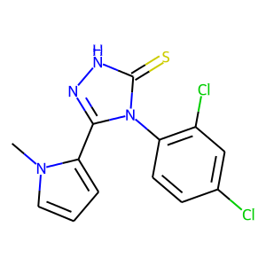 4-(2,4-DICHLOROPHENYL)-5-(1-METHYL-1H-PYRROL-2-YL)-4H-1,2,4-TRIAZOLE-3-THIOL