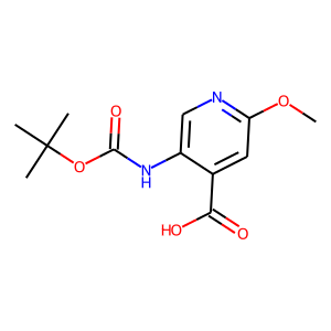 5-(TERT-BUTOXYCARBONYLAMINO)-2-METHOXYPYRIDINE-4-CARBOXYLIC ACID