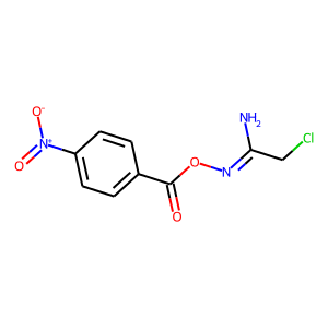 2-CHLORO-N'-[(4-NITROBENZOYL)OXY]ETHANIMIDAMIDE