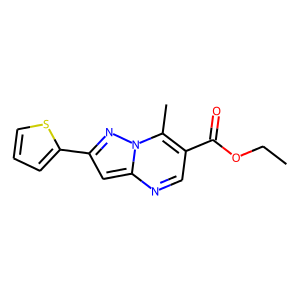 ETHYL7-METHYL-2-(2-THIENYL)PYRAZOLO[1,5-A]PYRIMIDINE-6-CARBOXYLATE